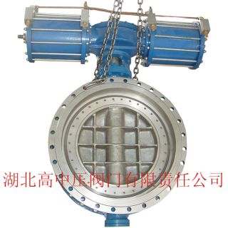                     氣動(dòng)金屬密封蝶閥                